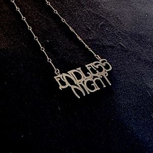 Bloodmilk Endless Night necklace 18”